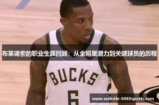 布莱德索的职业生涯回顾：从全明星潜力到关键球员的历程